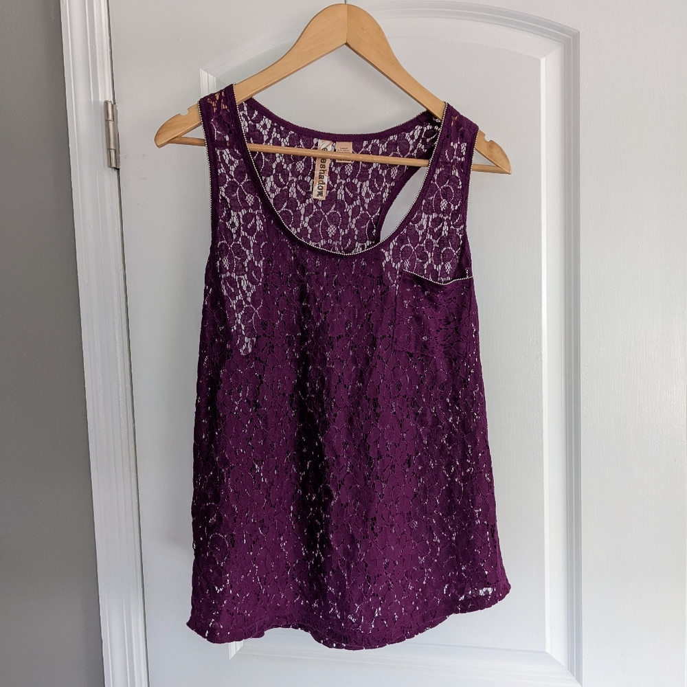 Eyeshadow Lace Tank